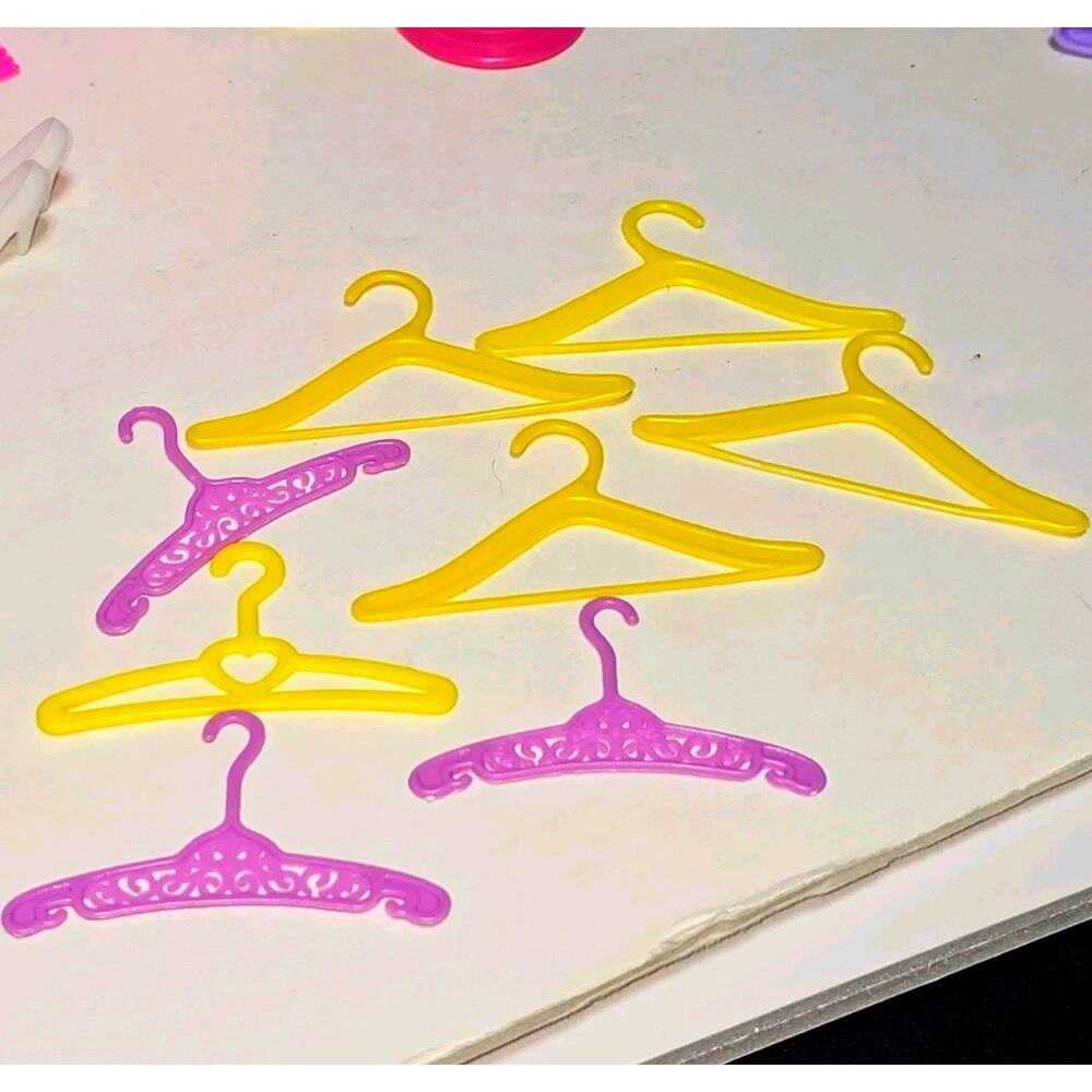 Barbie and Francie Doll Filigree Vintage Clothes Hangers 1970s and 1980s